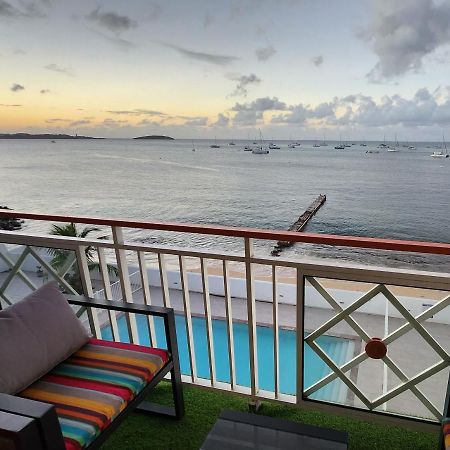 Beau Duplex Vue Mer Avec Piscine Et Acces Plage Marigot  Exterior photo